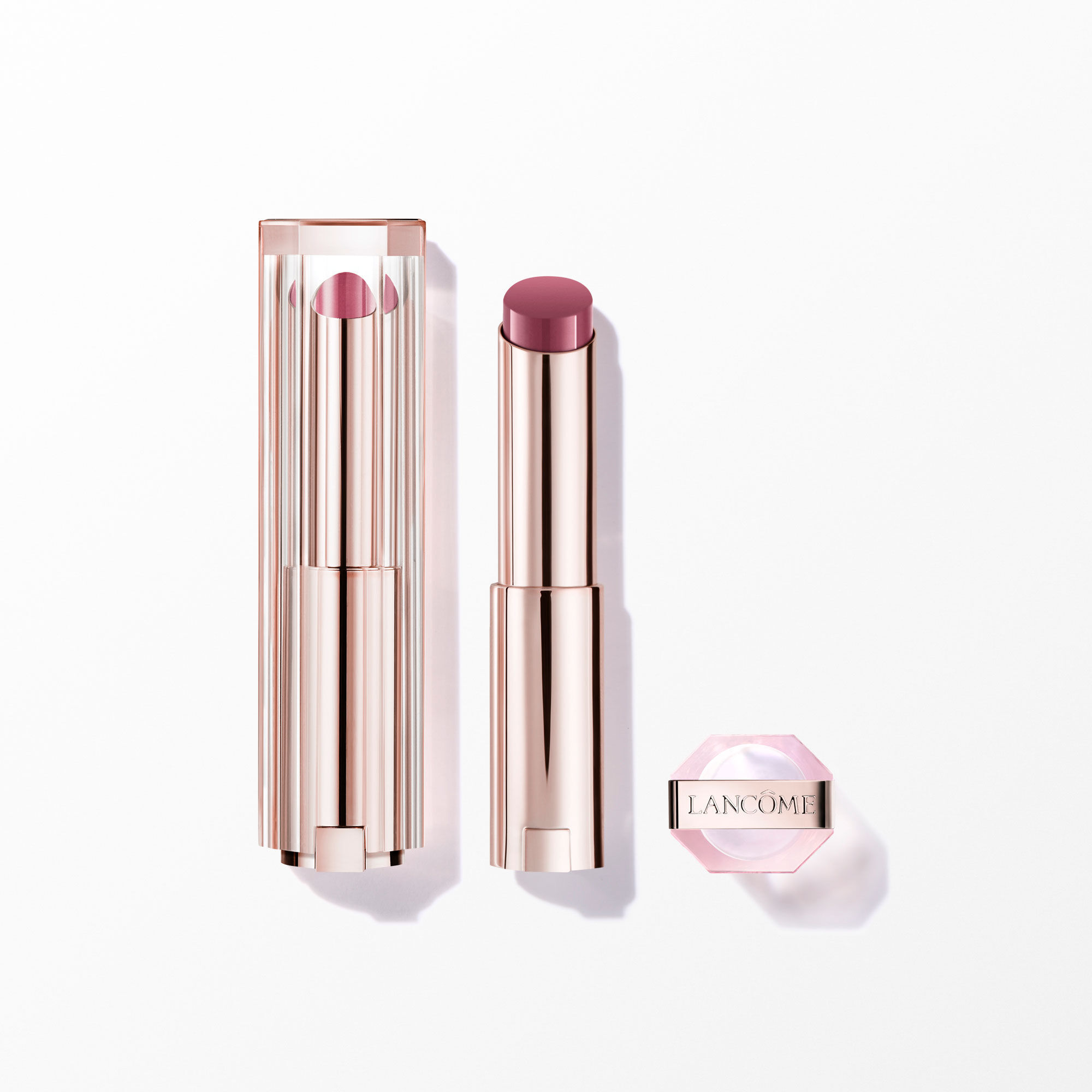 Lancome Lip Idôle Squalane-12 Butterglow Lipstick - Mauve-tivation