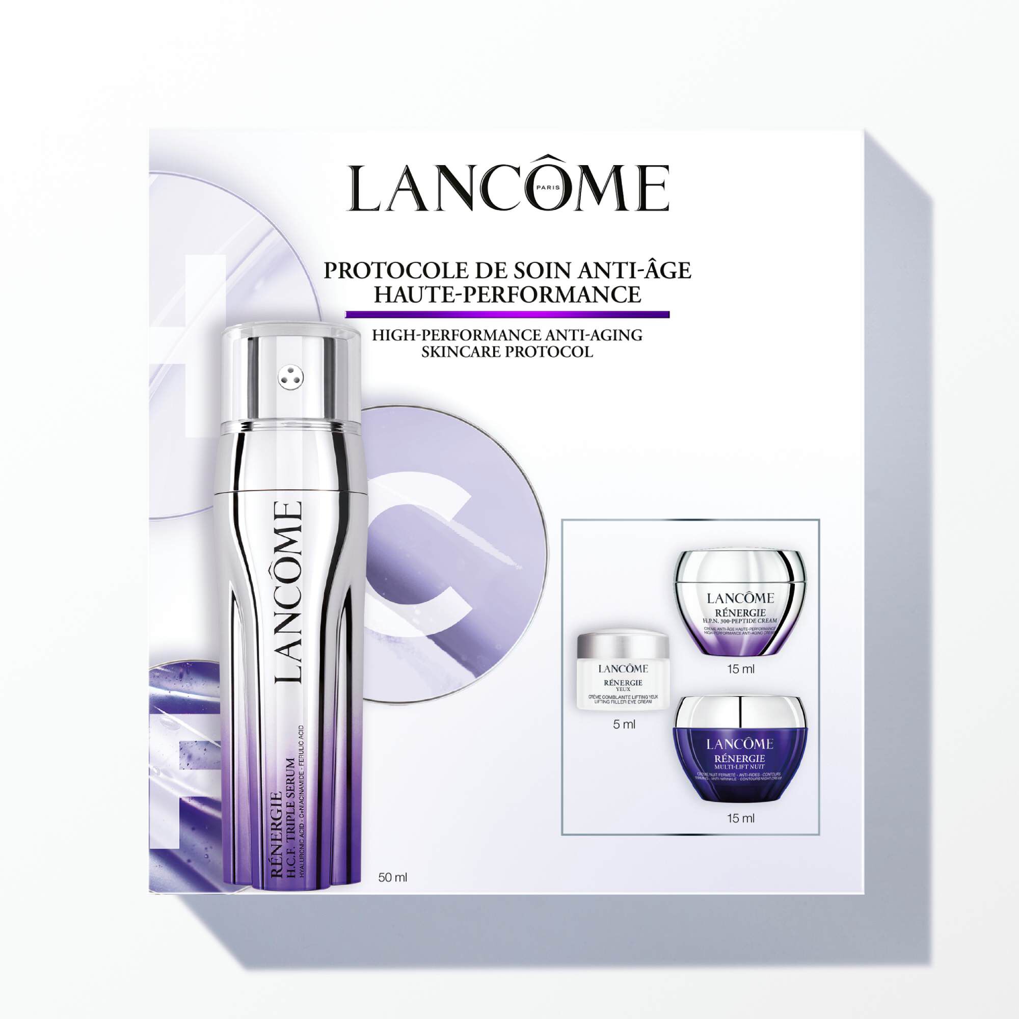 Rénergie H.C.F. Triple Serum Set 50ML - 50 ml
