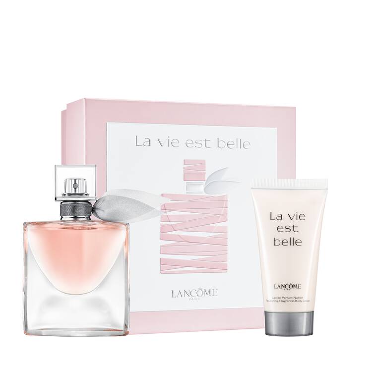 La Vie Est Belle Perfume Gift Set Perfume Spray Body Lotion Lancome Uk