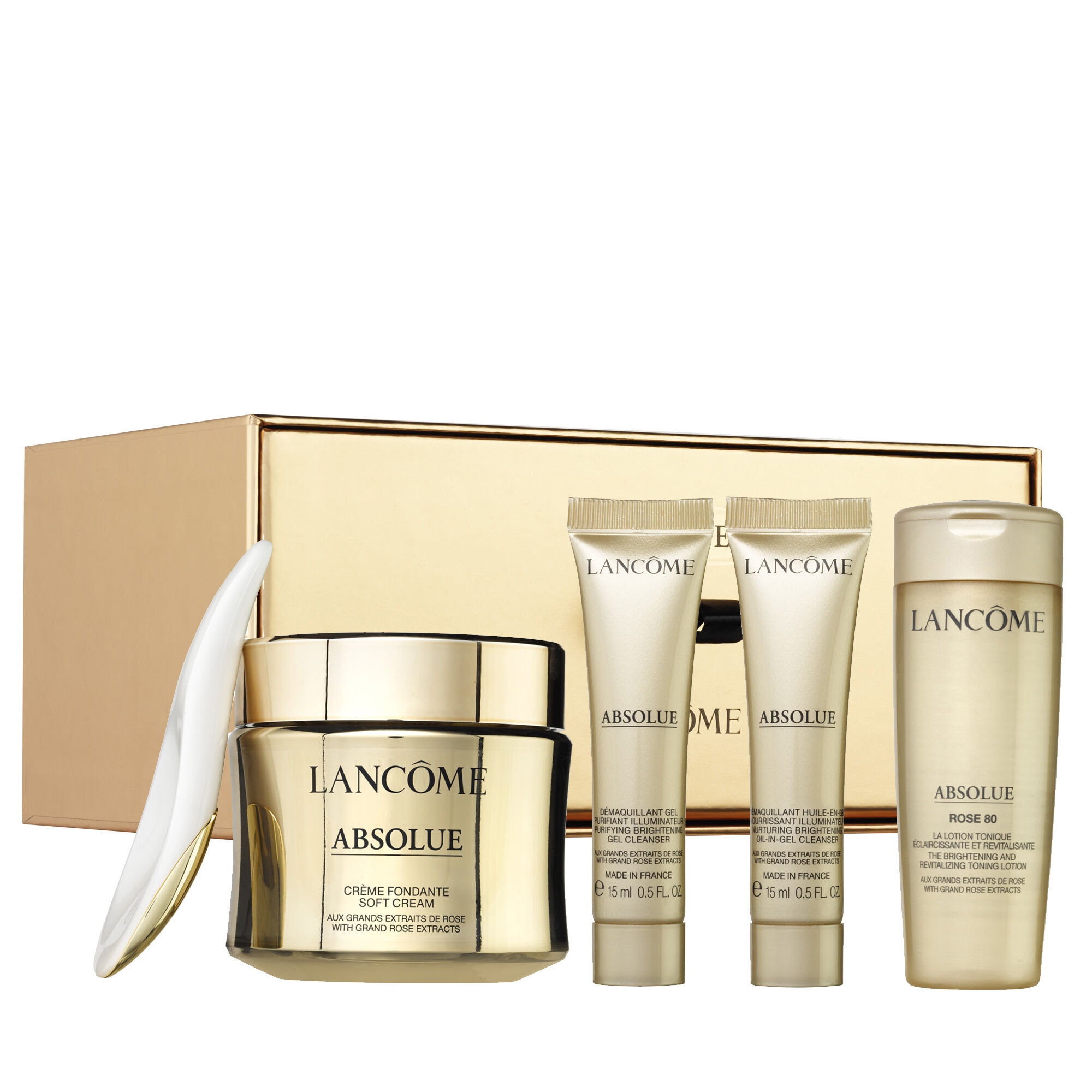 Lancôme Absolue Soft Cream with Travel Sizes Set│ Luxury Skincare Gift Set