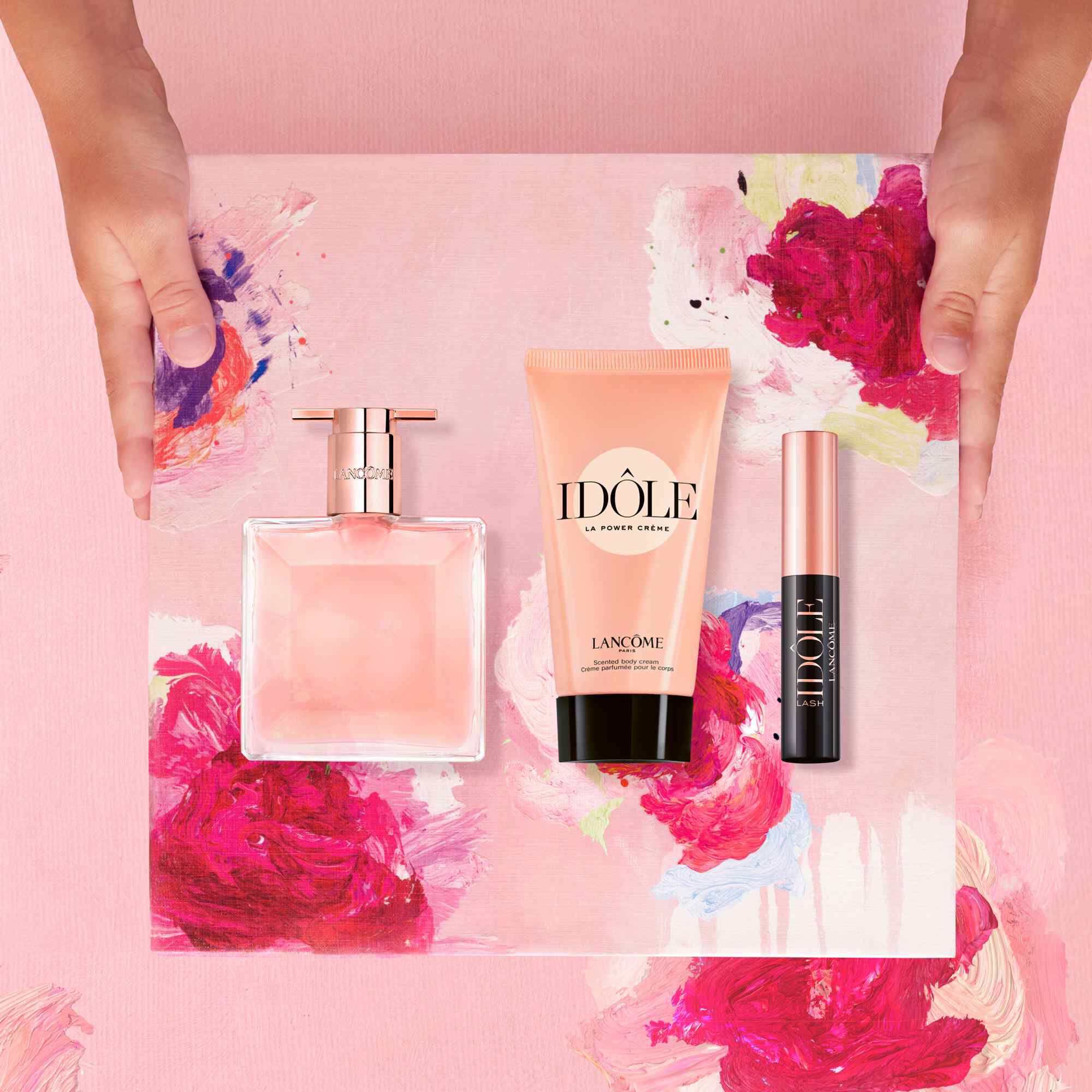 (新品)LANCOME IDOLE ホリデーギフトセット IDÔLE 100ML EYE LOOK SET | Gift Set| Holiday Limited Edition
