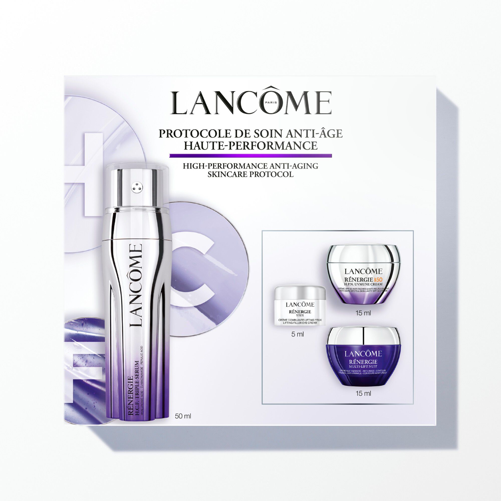 Lancome Women's Renewing Crx Triple Serum Retinol Set Anti Aging Cream - Image 4