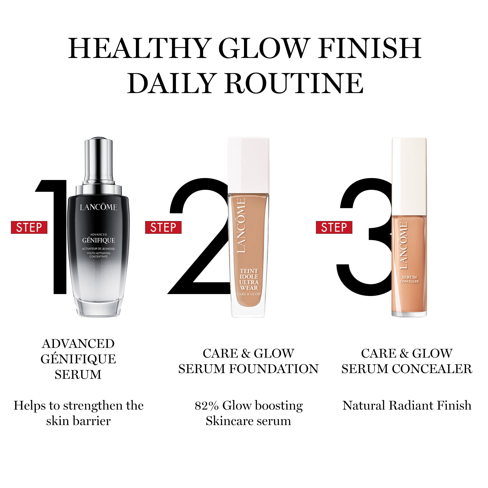 Teint Idole Ultra Wear Care &amp; Glow Serum Concealer