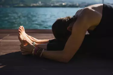 Yoga can help with relaxation