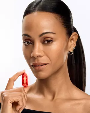 Zoe Saldana for Longevity MD Lancome