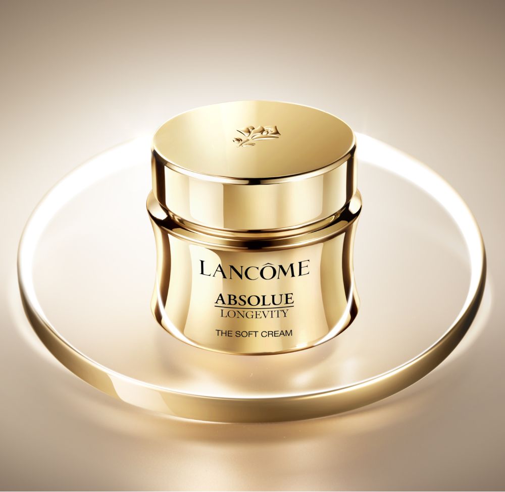 product shot of Lancôme’s ABSOLUE LONGEVITY THE SOFT CREAM